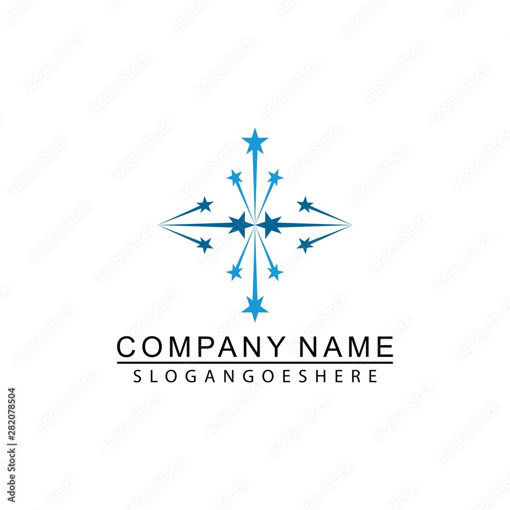 Star icon Template vector illustration design Star icon Template vector illustration design