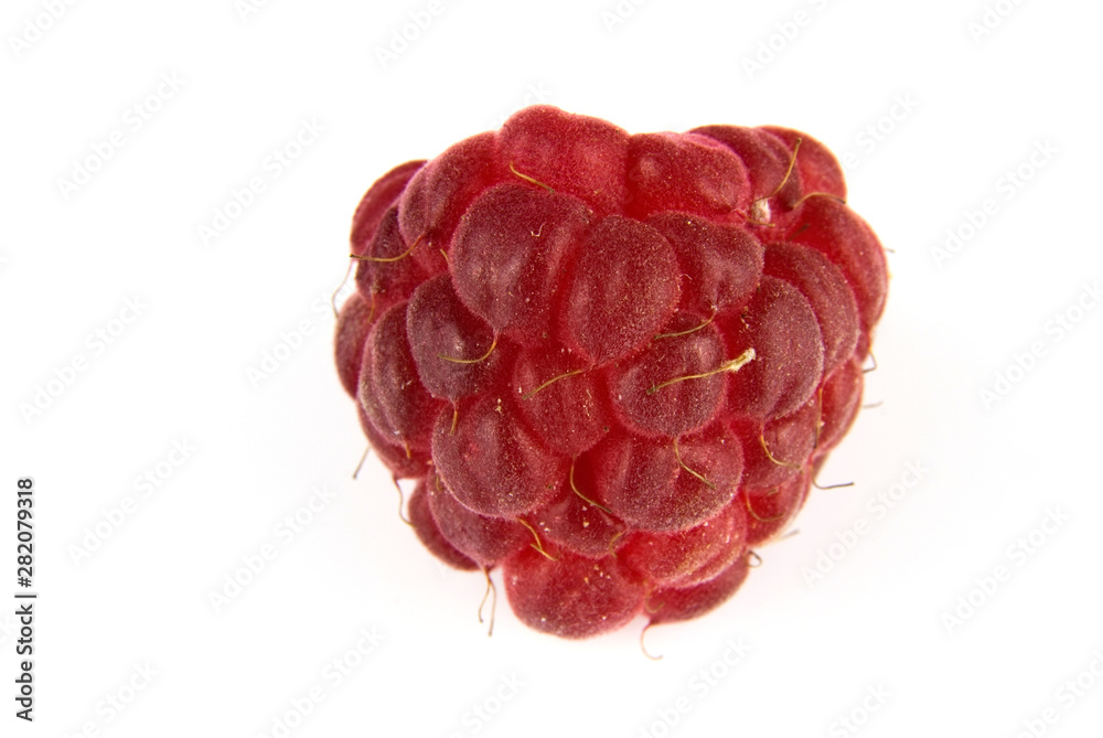 raspberry isolated on white background raspberry isolated on white background