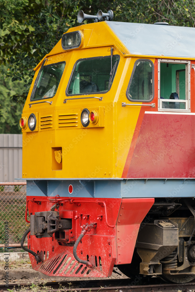 railway locomotive or train engine, rail transport vehicle provides motive power for train railway locomotive or train engine, rail transport vehicle provides motive power for train