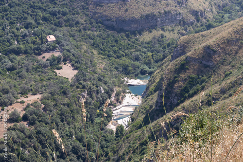 il canyon di Cava Grande del Cassibile, Sicilia