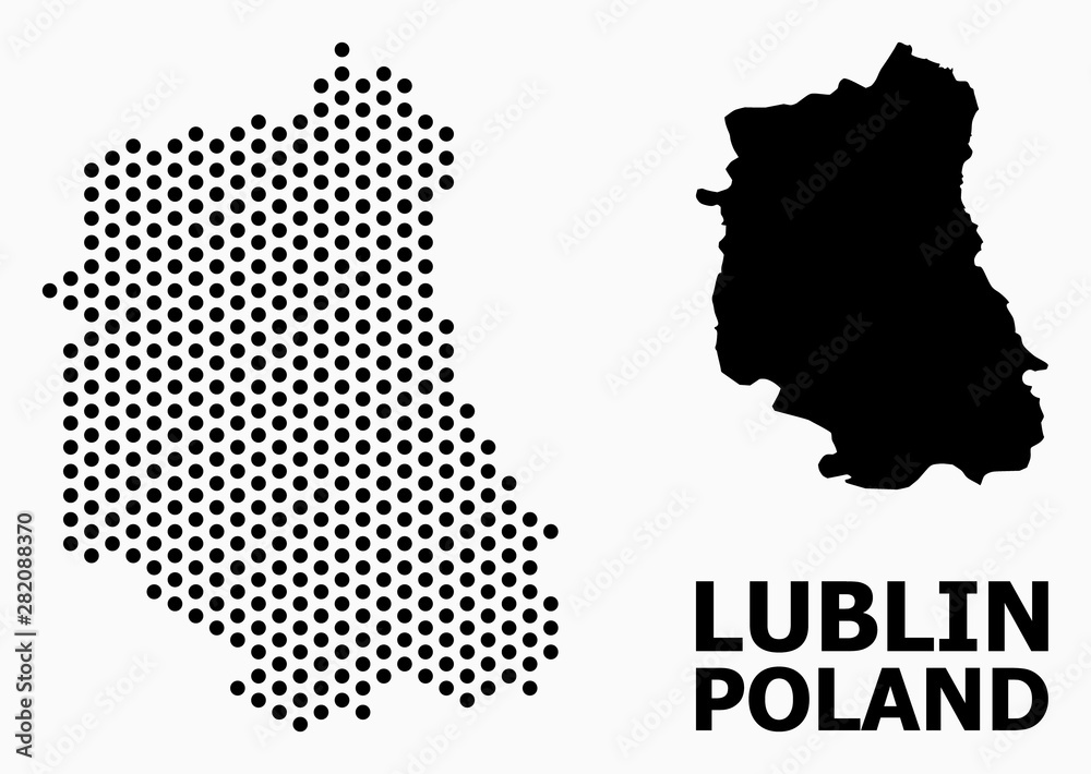 Pixel Pattern Map of Lublin Province