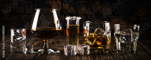 Strong alcohol drinks - whi...