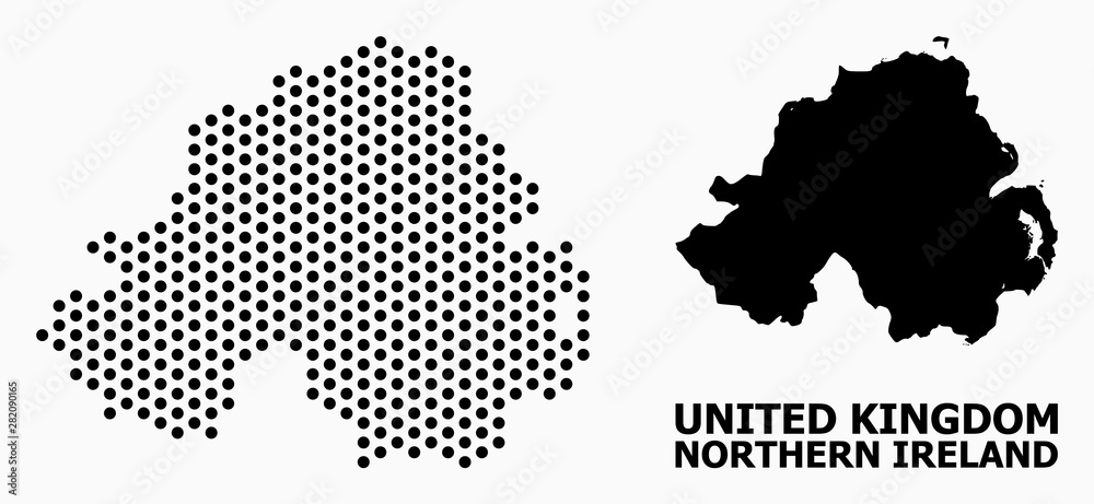 Pixel Pattern Map of Northern Ireland