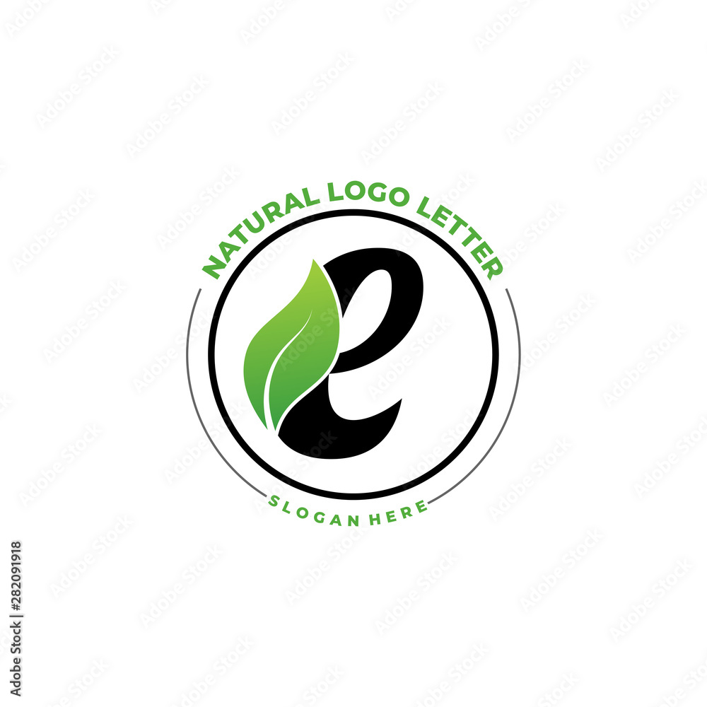 Letter E With Leaf Logo. Green leaf logo icon vector design. Landscape design, garden, Plant, nature and ecology vector. Editable file. Letter E With Leaf Logo. Green leaf logo icon vector design. Landscape design, garden, Plant, nature and ecology vector. Editable file.