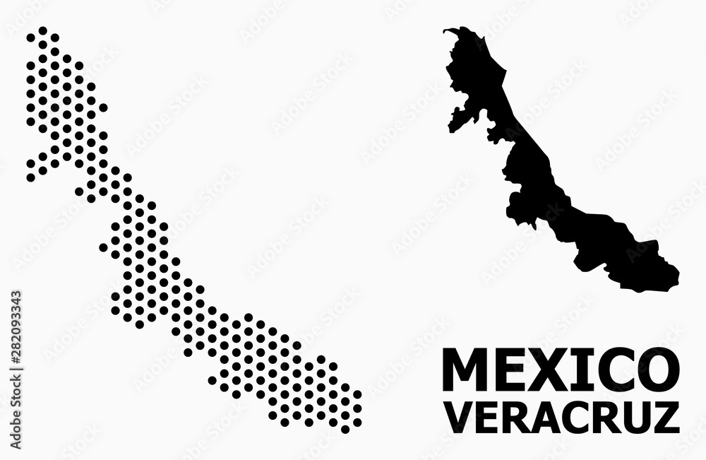 Pixel Pattern Map of Veracruz State