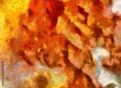 Abstract oil painting texture background.