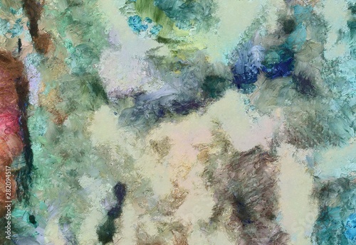 Abstract oil painting texture background.