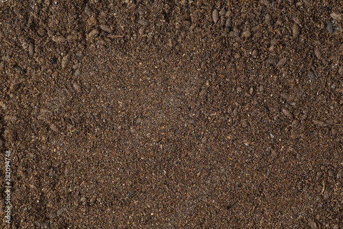 Guano fertilizer isolated on white background photo