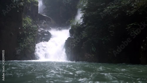 Waterfall at Namtok Phlio National Park Chanthaburi Thailand photo