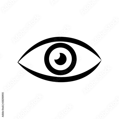 Eye icon, vision sign – stock vector