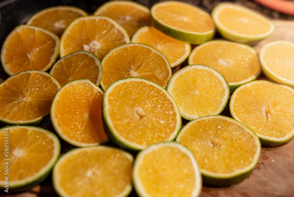orange fruit background of sliced oranges orange fruit background of sliced oranges