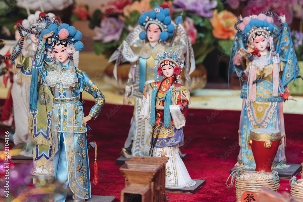 Chinese dolls of Cantonese opera