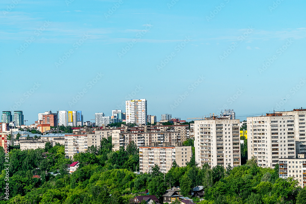 Before us is the Motovilikha district of Perm city. Under the almost ...