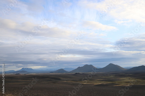 Plains with mountains on the horizon  © OllieT