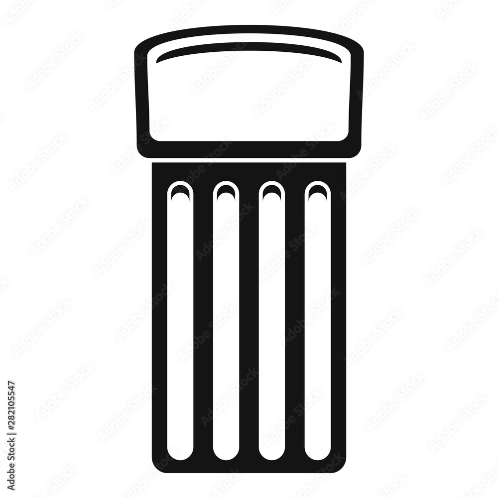 Inflatable mattress icon. Simple illustration of inflatable mattress vector icon for web design isolated on white background Inflatable mattress icon. Simple illustration of inflatable mattress vector icon for web design isolated on white background