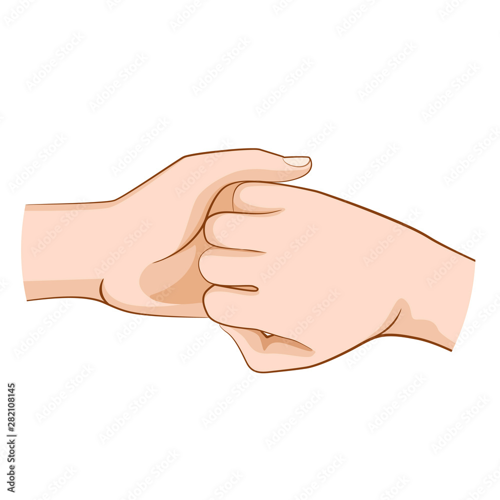 Hands. colour illustrations of hands on white background. Instructions for washing hands. fingers. Care of the hands. vector. Hands. colour illustrations of hands on white background. Instructions for washing hands. fingers. Care of the hands. vector.