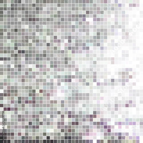 abstract vector square pixel mosaic background