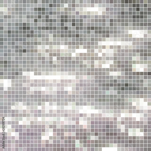 abstract vector square pixel mosaic background