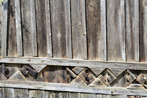 Old wood fence texture background