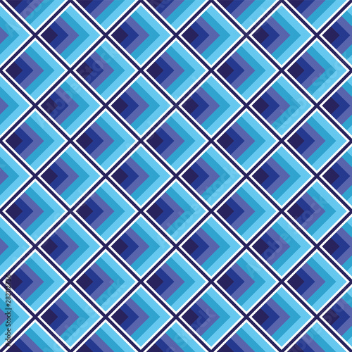background pattern of squares in various shades of blue