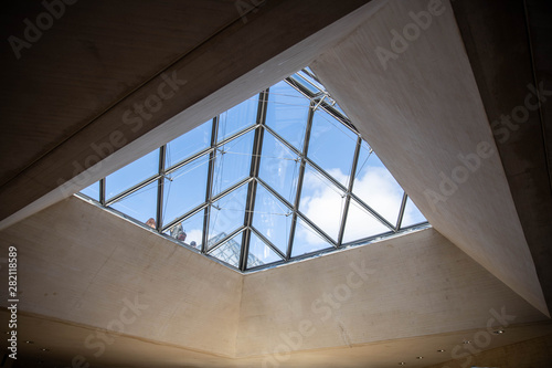 window of modern building