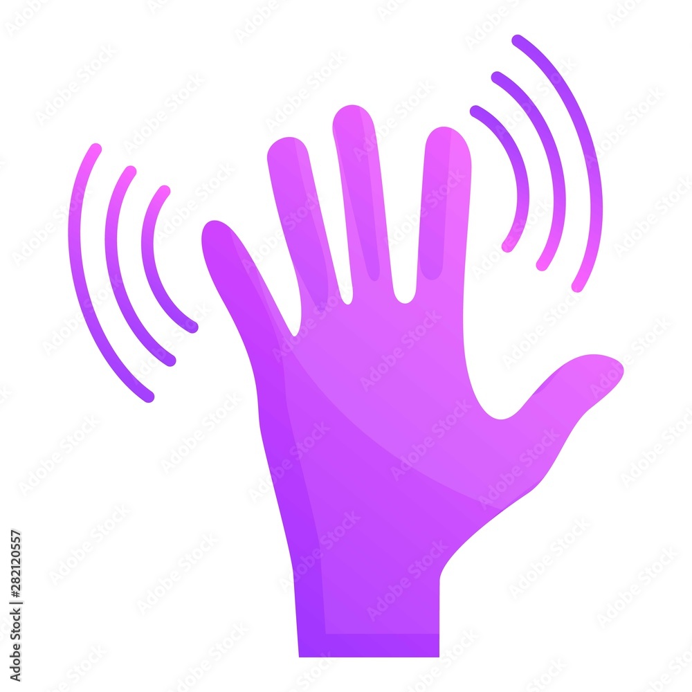 Fototapeta premium Hand shake icon. Cartoon of hand shake vector icon for web design isolated on white background