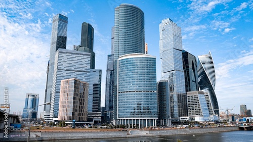 The Bussines center Moscow City