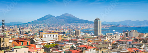 Naples and Mount Vesuvius, Italy