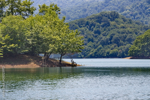 Hanbulan reservoir near the city of Lankaran