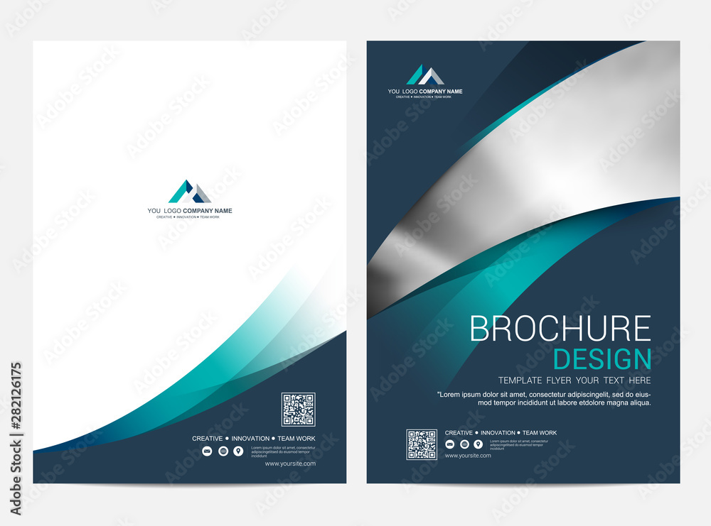 © tumindy - Brochure Layout template, Leaflet Flyer cover design background