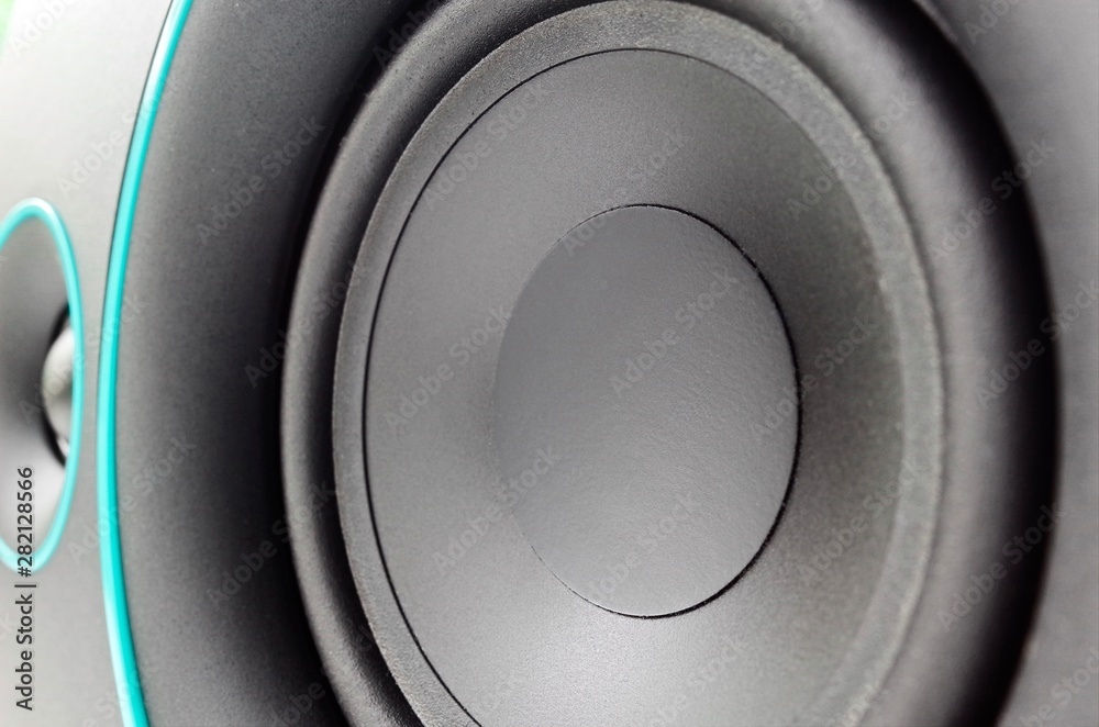 Woofers Close-up full-frame speakers Woofers Close-up full-frame speakers