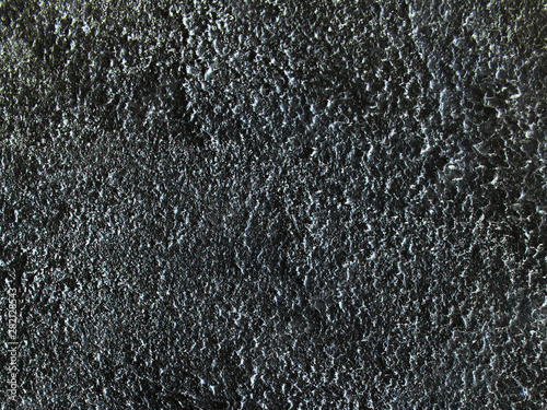 Old black concrete surface textured wall background