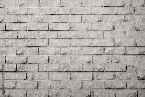 Light urban grayscale brick wall pattern background