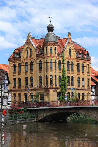 Werra und Werrabrücke in Eschwege