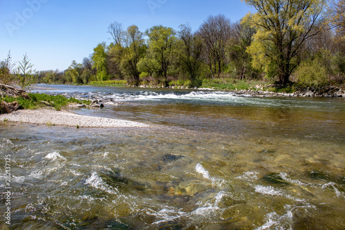 Ybbs River in Austria
