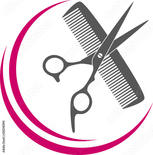 Schere, Kamm, Friseur, Lifestyle	 Hintergrund