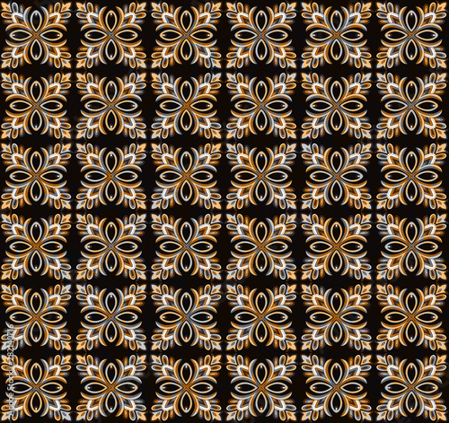 Seamless Paisley pattern.