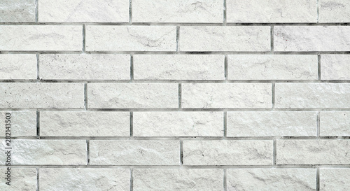 white brick wall. Textured background for your design