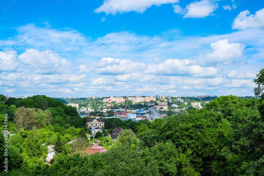 Panorama of the city of Smolensk, Russia