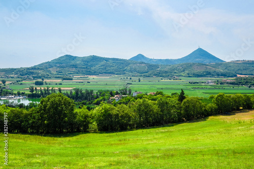Landscape with the image of italian country side