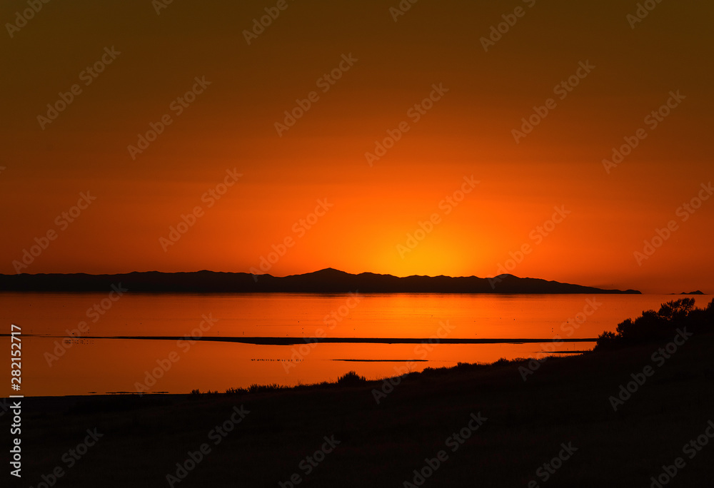 Great Salt Lake sunsets