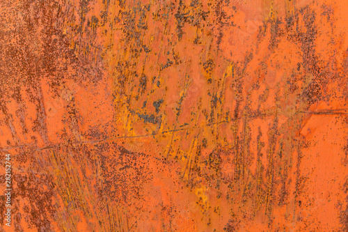 bright saturated rusty grunge metal background