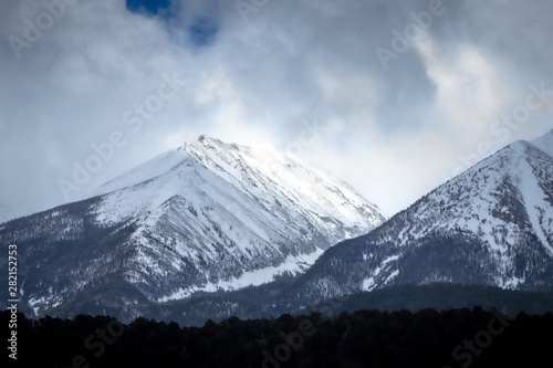 Snowy Mountain Peaks © Lenspiration