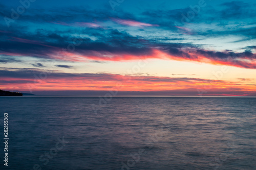 Fototapeta Naklejka Na Ścianę i Meble -  Sunset over the Adriatic Sea