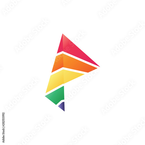 prism logo template