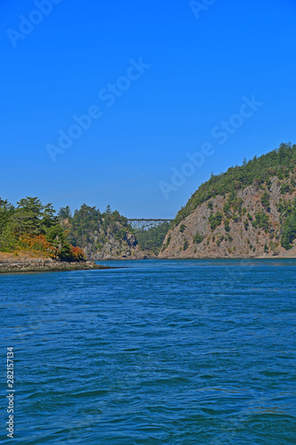 The Deception Pass Bridge near Whidbey Island, Washington © Euskera Photography