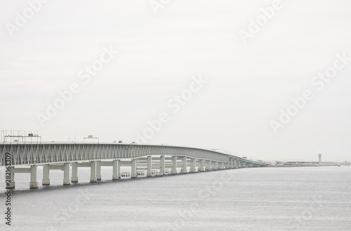 Bridge connecting Kansai international airport and main land Japan