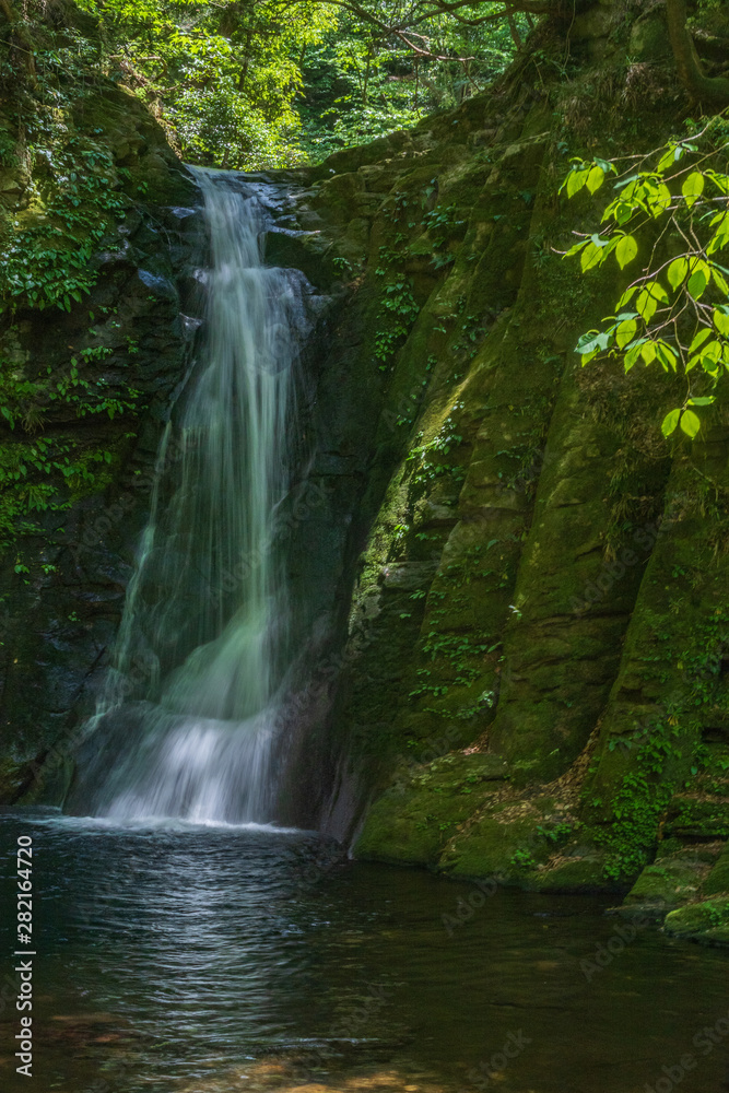 Fototapeta premium Akameshi 48 waterfalls in Mie Prefecture