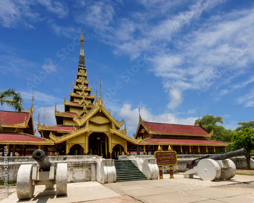 Mandalay Palace or Royal Palace is the last royal palace of the last Burmese monarchy located in Mandalay  Myanmar  formerly Burma