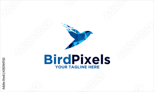 Bird Pixels Logo